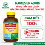 Viên Uống Bổ Sung Magie Của Mỹ, 100% Chính Hãng, Chuẩn Nội Địa Mỹ, Giá Tốt