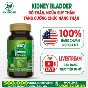 Thuốc Bổ Thận Nature’s Way Kidney Bladder Của Mỹ