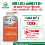 Vitamin Tổng Hợp One A Day Women's 50+ Của Mỹ – 100% Chính Hãng, Chuẩn Nội Địa Mỹ, Giá Tốt