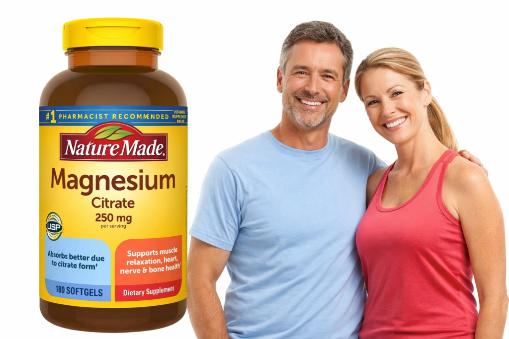 Viên Uống Magie Hữu Cơ Magnesium Citrate 250mg Của Mỹ