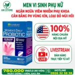 Men Vi Sinh Phụ Nữ Trunature Women’s Daily Probiotic 90 Viên Của Mỹ, 100% Chính Hãng, Chuẩn Nội Địa Mỹ, Giá Tốt