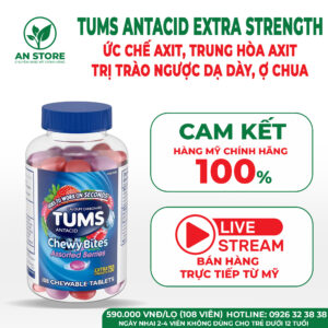 Thuốc Dạ Dày Antacid Extra Strength 750 Của Mỹ
