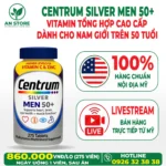 Vitamin Tổng Hợp Centrum Silver Men 50+ 275 Viên Của Mỹ, 100% Chính Hãng, Chuẩn Nội Địa Mỹ, Giá Tốt