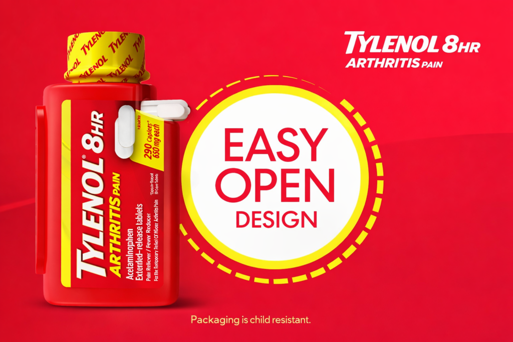 Thuốc Tylenol 8HR Arthritis Pain 650mg Của Mỹ