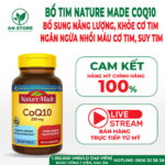 Thuốc Bổ Tim Nature Made CoQ10 200mg 140 Viên Của Mỹ – 100% Chính Hãng, Chuẩn Nội Địa Mỹ, Giá Tốt