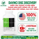 Davinci Disc Discovery 180 Viên Của Mỹ – Giải Pháp Tối Ưu Hỗ Trợ Điều Trị Thoát Vị Đĩa Đệm, Thoái Hóa Cột Sống, Thoái Hóa Đốt Sông Cổ, Gai Cột Sống Hiệu Quả