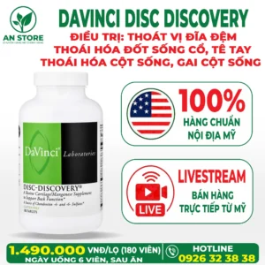Davinci Disc Discovery 180 Viên Của Mỹ