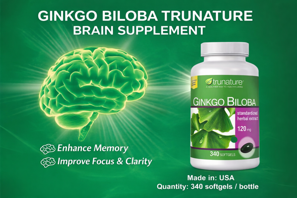 Thuốc Bổ Não Ginkgo Biloba 120mg 340 Viên Của Mỹ