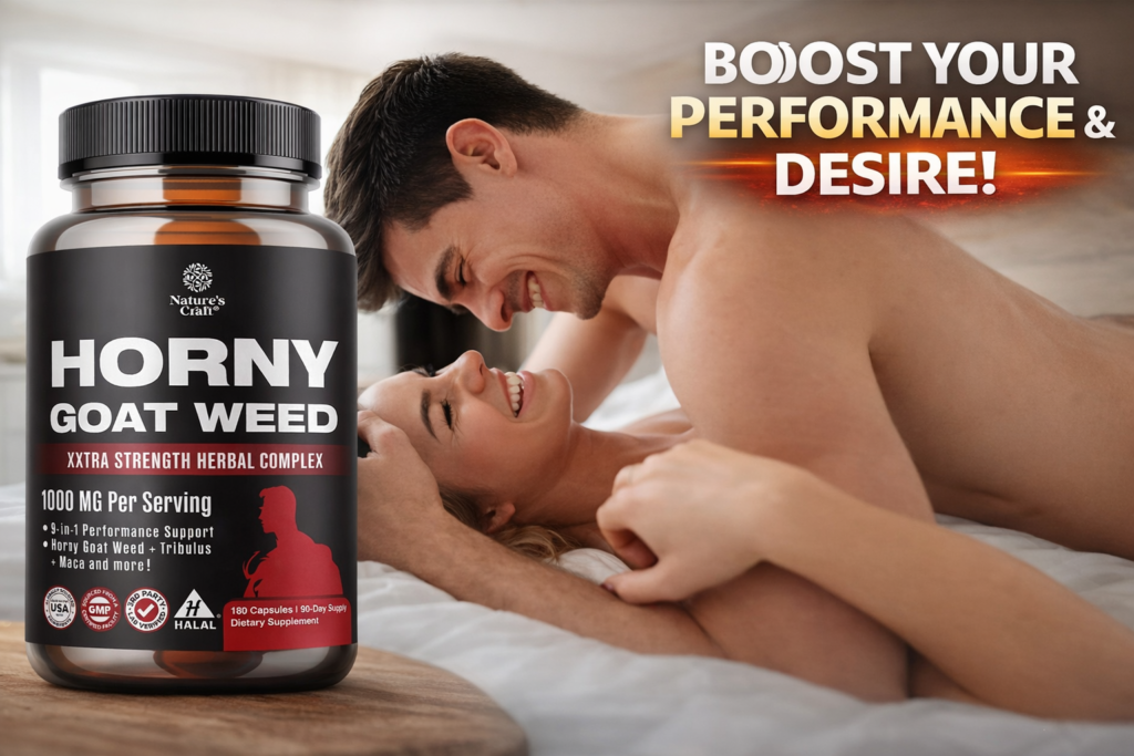 Viên uống tăng cường sinh lý nam Horny Goat Weed 180 viên của Mỹ