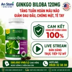 Thuốc Bổ Não Trunature Ginkgo Biloba 120mg Của Mỹ, 100% Chính Hãng, Giá Tốt