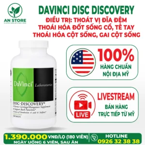 Viên Uống Davinci Disc Discovery 180 Viên Của Mỹ