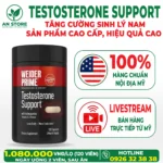 Tăng Cường Sinh Lý Nam Weider Prime Testosterone Support 120 Viên Của Mỹ - Bí Quyết Cải Thiện Tình Trạng Yếu Sinh Lý