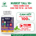 NuBest Tall 10+ - Bí Quyết Tăng Chiều Cao Tối Đa Cho Trẻ Từ 10 Tuổi Đến 20 Tuổi