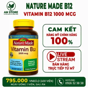 Vitamin B12 Của Mỹ