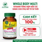 Vitamin Tổng Hợp Hữu Cơ MegaFood Women's Whole Body Multi Của Mỹ, 100% Chính Hãng
