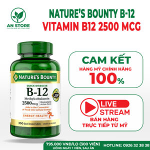 Vitamin B12 của Mỹ