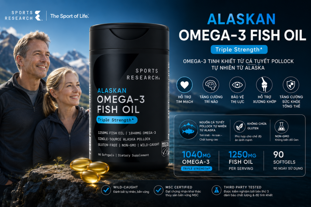 Đối Tượng Sử Dụng Dầu Cá Omega-3 Sports Research