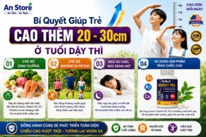 Bí Quyết Giúp Trẻ Cao Thêm 20 – 30cm Ở Tuổi Dậy Thì
