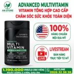 Vitamin Tổng Hợp Sports Research Advanced Multivitamin Của Mỹ