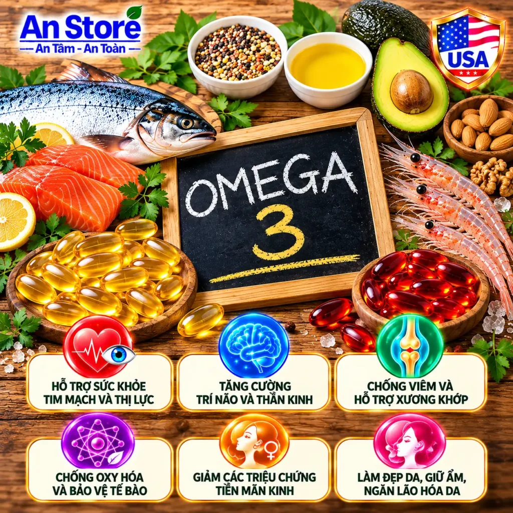 Omega-3 Là Gì? Lợi Ích Của Omega 3 Đối Với Sức Khỏe