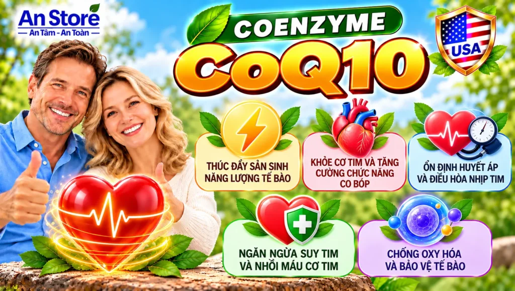 CoQ10 Là Gì? Lợi Ích Của CoQ10 Đối Với Sức Khỏe Tim Mạch