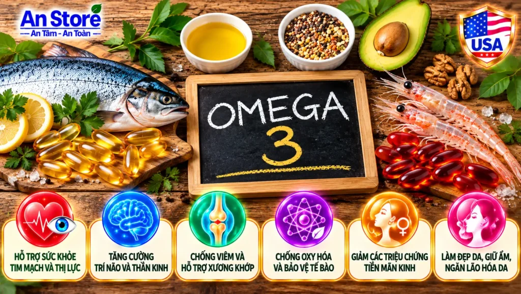 Omega-3 Là Gì? Lợi Ích Omega 3 Đối Với Sức Khỏe